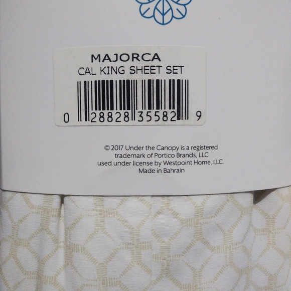New Under The Canopy California King sheet set - Picture 2 of 4